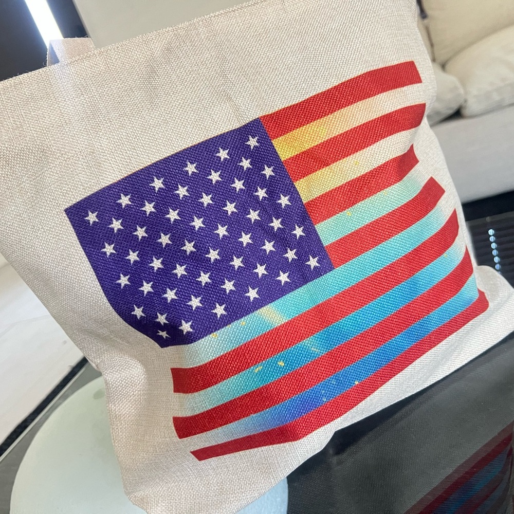 NWT!! American Flag Tote